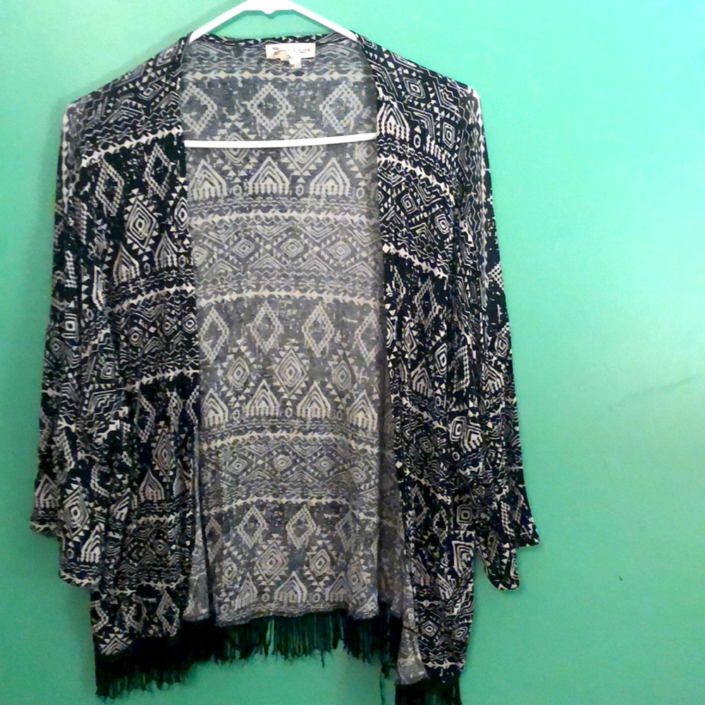 Black and white Cardigan